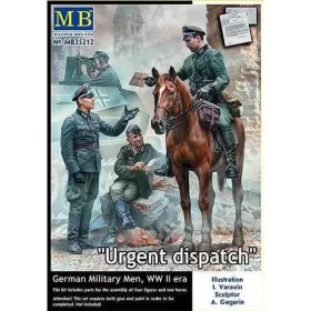 Master Box - Urgent Dispatch. German Military Men  WWII era