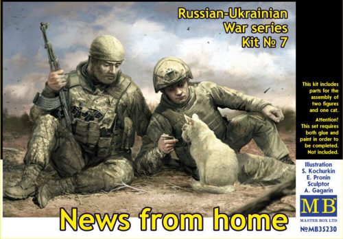 Master Box - News from home. Russian-Ukrainian War series, kit No 7