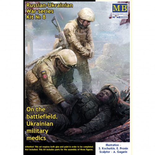 Master Box - On the battlefield. Ukrainian military medics Russian-Ukrainian War series, kit ? 8