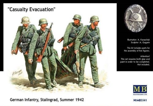 Master Box - Casualty Evacuation,German Infantry,Stalingrad, Summer 1942