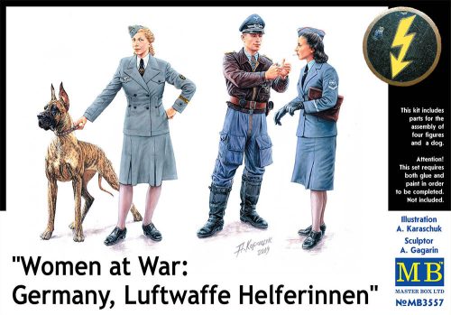 Master Box - Women at War: Germany, Luftwaffe Helferinnen