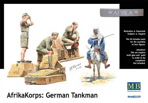 Master Box - Deutsches Afrika Korps, WWII Era