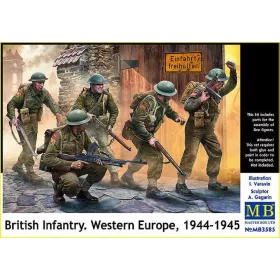 Master Box - British Infantry. Western Europe. 1944-1945