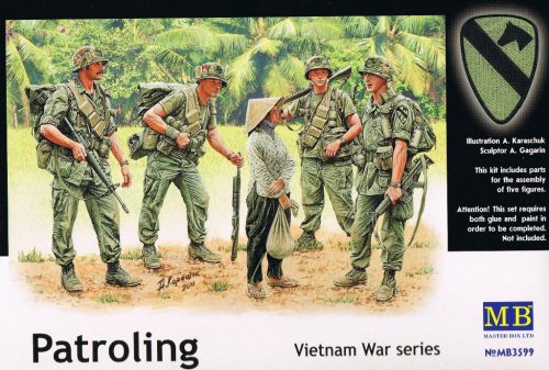 Master Box - Patroling, Vietnam War series