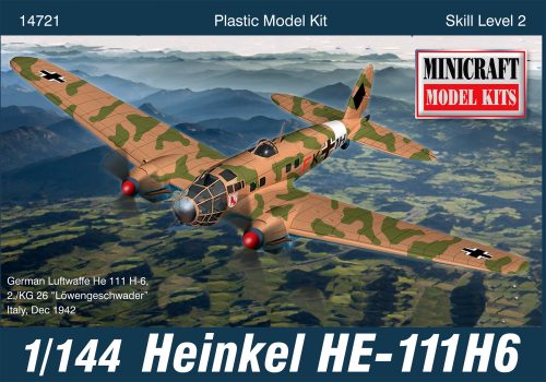 Minicraft - 1/144 HE-111 with 2 marking options