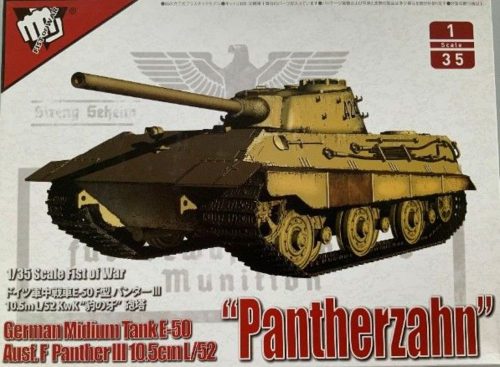 Modelcollect - German Middle Tank E-50 mit 10.5cm L/52 Panther III Ausf.F