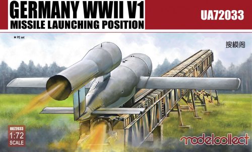 Modelcollect - Germany WWII V1 Missile launching positi 2 in 1