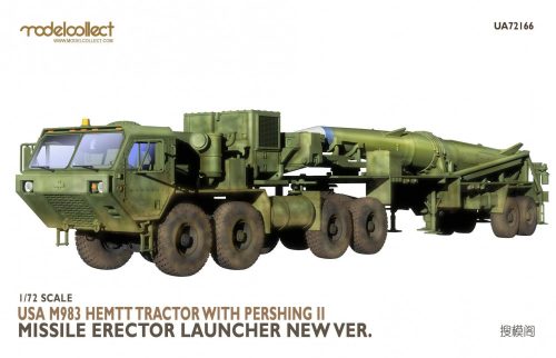 Modelcollect - USA M983 Hemtt Tractor With Pershing II Missile Erector Launcher new Ver.