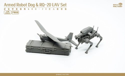 Magic Factory - 1/35 Armed Robot Dog & RQ-20 UAV Set