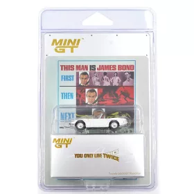   Minigt - Toyota 2000GT Roadster James Bond 007 Series "You Only Live Twice" 1967 English