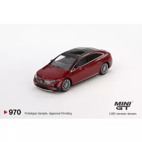   Minigt - 1:64 Mercedes-Benz EQS 580 4MATIC Red Metallic 2024 - MINI GT