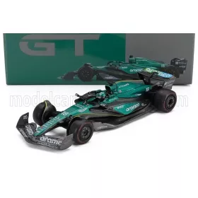   Minigt - ASTON MARTIN F1  AMR24 TEAM ARAMCO COGNIZANT N 18 BAHRAIN GP 2024 LANCE STROLL GREEN BLACK