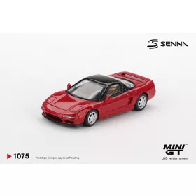   Minigt - Honda NS-X Prototype Midship Sports Ayrton Senna w/Figure 1989 (LHD)