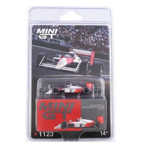   Minigt - McLaren MP4/4 #11 Alain Prost 2nd Place Japanese Grand Prix 1988 (Blister Packaging)