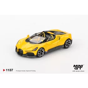 Minigt - Bugatti W16 Mistral Yellow 2023 (LHD)