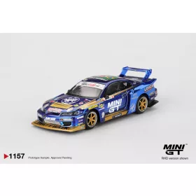   Minigt - Nissan Silvia (S15) LB-Super Silhouette #555 Team Liberty Walk Formula Drift 2025 (RHD) -