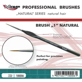 Mirage Hobby - MIRAGE BRUSH NATURAL SIZE 1