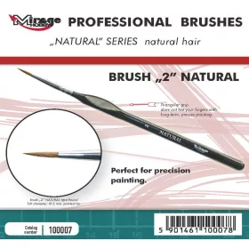 Mirage Hobby - MIRAGE BRUSH NATURAL SIZE 2