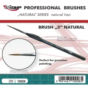 Mirage Hobby - MIRAGE BRUSH NATURAL SIZE 3