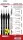 Mirage Hobby - MIRAGE BRUSH OPTIMAL SET of NATURAL  4 x Natural Brush: 00  0  1  2