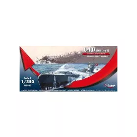 Mirage Hobby - U-107 (IXB turm I) GERMAN SUBMARINE