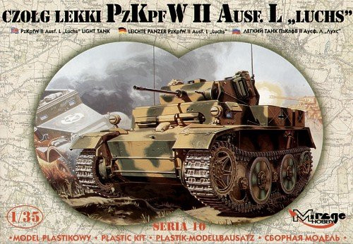 Mirage Hobby - PzKpfw II Ausf. L ''Luchs'' mit Fotoätzteilen