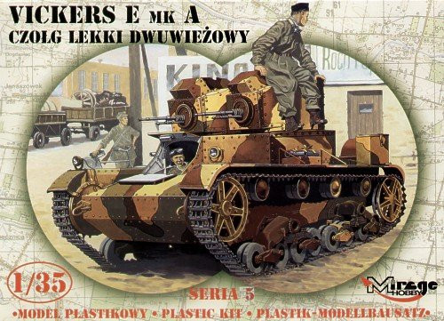 Mirage Hobby - Leichter Panzer Vickers E Mk A Limited Edition