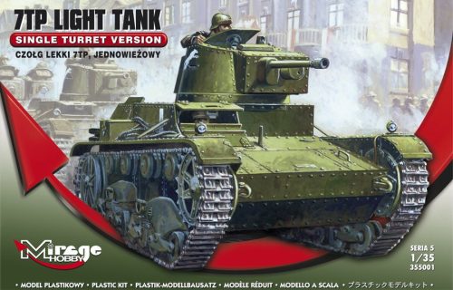 Mirage Hobby - 7TP Light Tank Single Turret Version