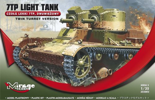 Mirage Hobby - 7TP Light Tank Twin Turret Version