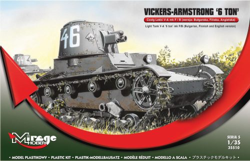Mirage Hobby - Vickers Armstrong 6ton mk F/B Light tank