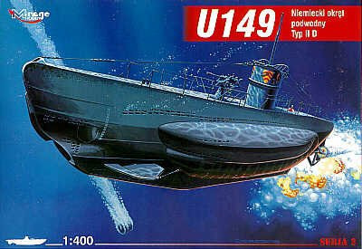 Mirage Hobby - Deutsches U-Boot U 149 Typ IID