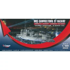   Mirage Hobby - HMS Campbeltown  St Nazaire   Chariot  Operation  26 March 1942