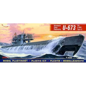 Mirage Hobby - Deutsches U-Boot U 673 Typ VII C Turm II