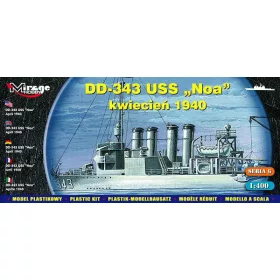 Mirage Hobby - DD-343 USS  Noa  June 1937