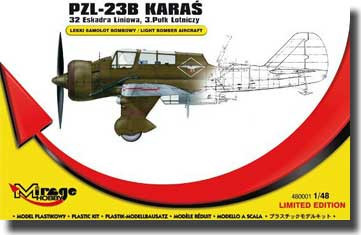 Mirage Hobby - PZL-23B Karas Recon. Bomber 32thLF/3.AR