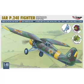   Mirage Hobby - IAR P.24E FIGHTER The Royal Romanian Air Force mit Resin und Foto tzteilen