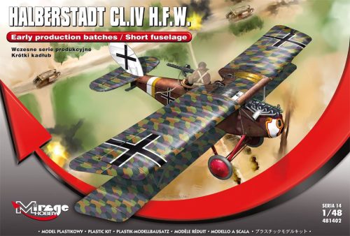 Mirage Hobby - Halberstadt CL.IV H.F.W.(Early productio production batches/Short fuselage
