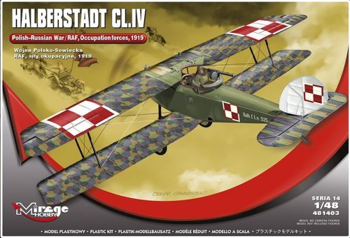 Mirage Hobby - Halberstadt CL.IV [Polish-Russian War,RAF, Occupation Forces 1919