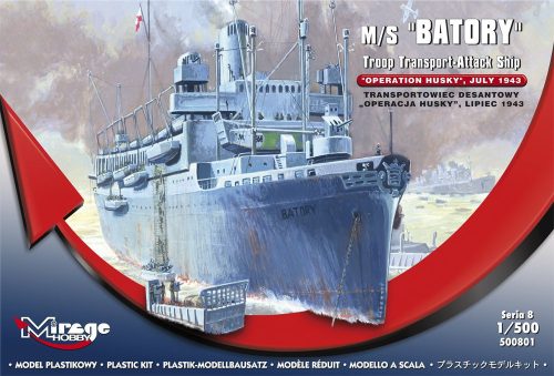Mirage Hobby - M/S Batory Troop Transporter-Attack Ship
