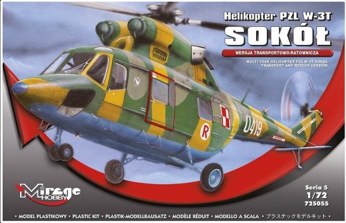 Mirage Hobby - MULTI-TASK HELICOPTER PZL W-3T SOKOL(TRANSPORT AND RESCUE VERSION)