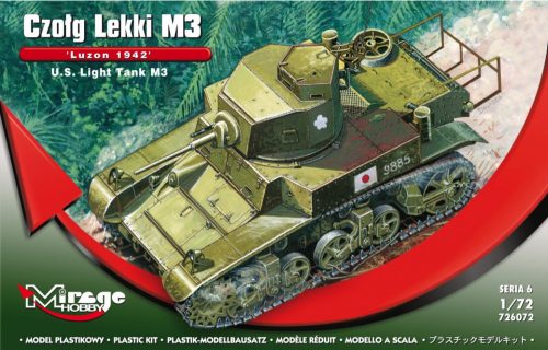 Mirage Hobby - U.S. Light Tank M3 "Luzon 1942"