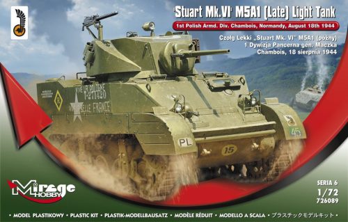 Mirage Hobby - Stuart MK.VI M5A1 (Late) Light Tank