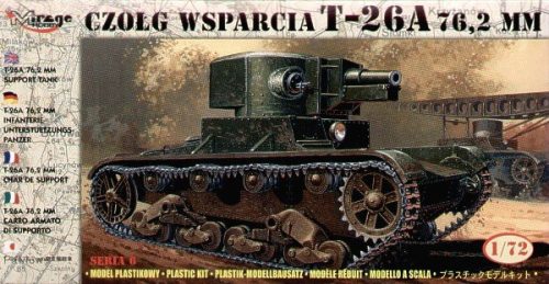 Mirage Hobby - Leichter Panzer T-26 A 76,2 mm