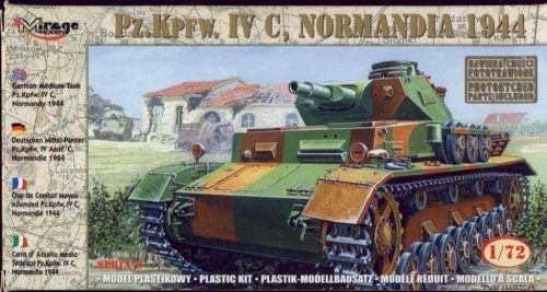 Mirage Hobby - Pz.IV C Normandy 1944