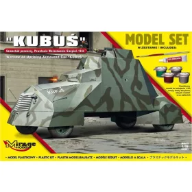   Mirage Hobby - Kubus(Warsaw 44 Uprising Armoured Car) Model Set