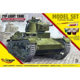 Mirage Hobby - 7TP Light Tank  Single Turret (Model Set