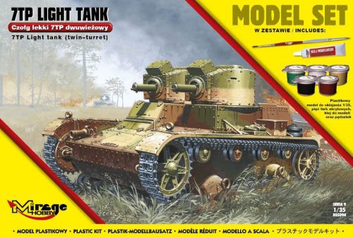 Mirage Hobby - 7TP Light Tank "Twin Turret"(Model Set)