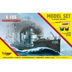 Mirage Hobby - V 106 German WWI Torpedo Ship(Model Set