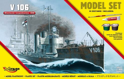 Mirage Hobby - V 106 German WWI Torpedo Ship(Model Set