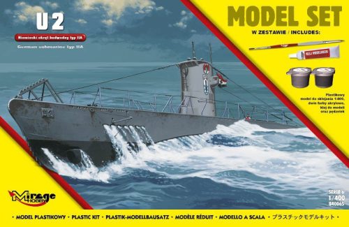 Mirage Hobby - U2(German Submarine WWII typeIIA(ModelSe